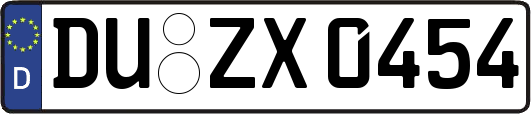 DU-ZX0454