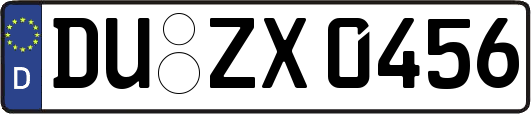 DU-ZX0456