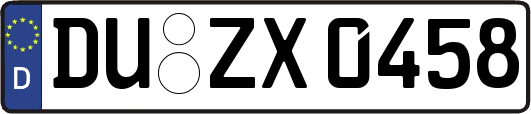 DU-ZX0458