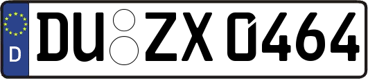 DU-ZX0464