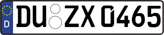 DU-ZX0465