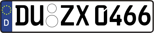 DU-ZX0466