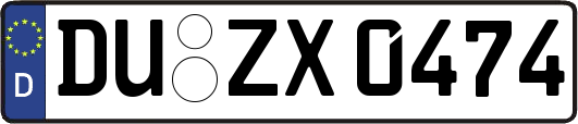 DU-ZX0474