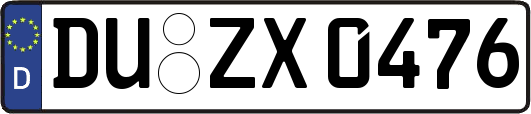 DU-ZX0476