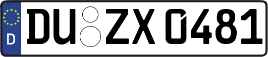 DU-ZX0481