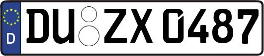 DU-ZX0487