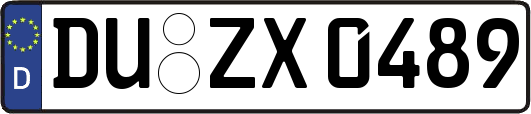 DU-ZX0489