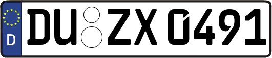 DU-ZX0491