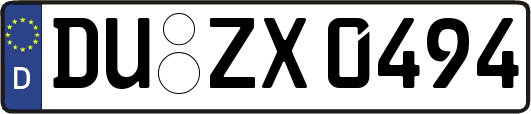 DU-ZX0494