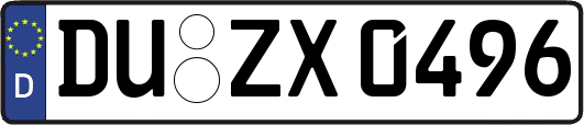 DU-ZX0496