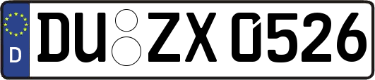 DU-ZX0526