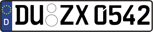 DU-ZX0542