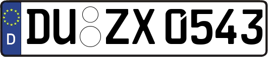 DU-ZX0543