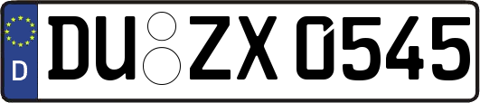 DU-ZX0545