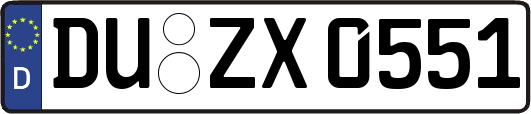 DU-ZX0551