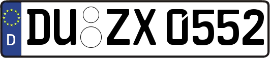 DU-ZX0552