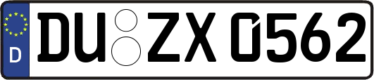 DU-ZX0562