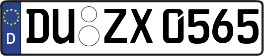 DU-ZX0565
