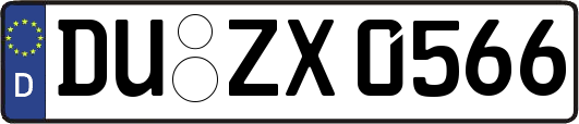DU-ZX0566