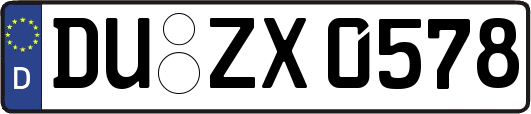 DU-ZX0578