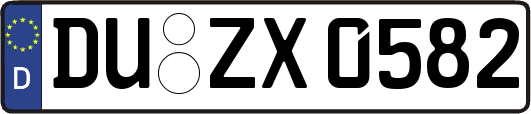 DU-ZX0582