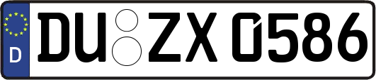 DU-ZX0586