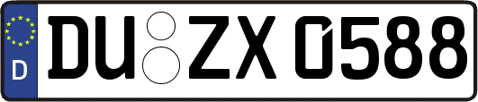 DU-ZX0588
