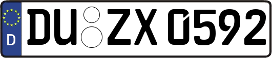 DU-ZX0592