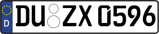 DU-ZX0596