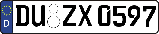 DU-ZX0597