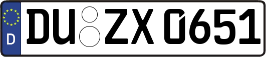DU-ZX0651