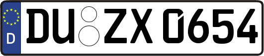 DU-ZX0654