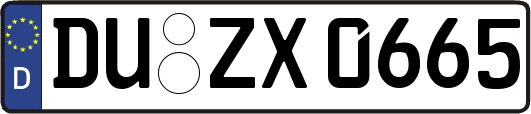 DU-ZX0665