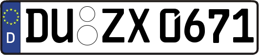 DU-ZX0671