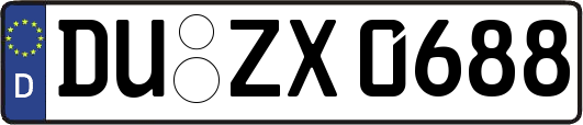 DU-ZX0688
