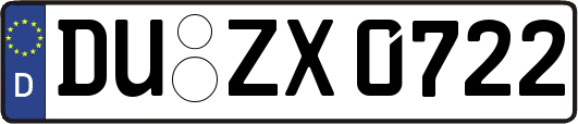 DU-ZX0722