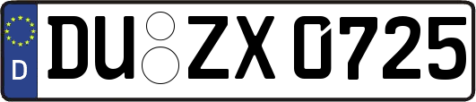 DU-ZX0725