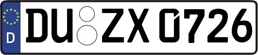 DU-ZX0726