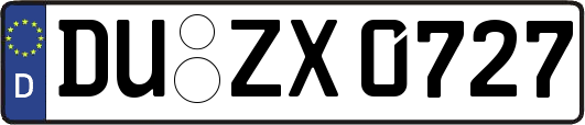 DU-ZX0727