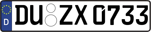 DU-ZX0733