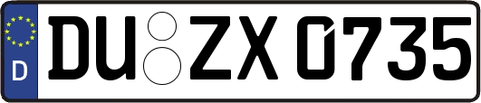 DU-ZX0735