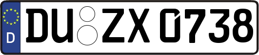 DU-ZX0738
