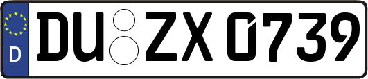 DU-ZX0739