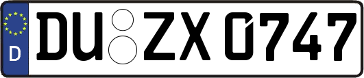 DU-ZX0747