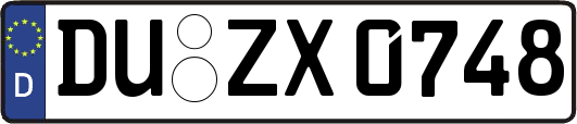 DU-ZX0748