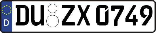 DU-ZX0749