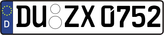 DU-ZX0752
