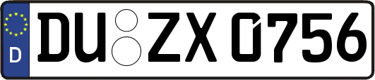 DU-ZX0756