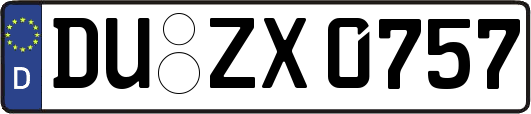 DU-ZX0757