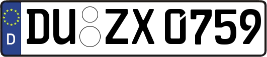 DU-ZX0759